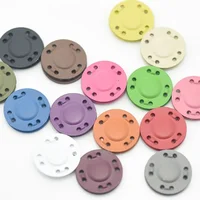 5 Pairs Magnet Buttons Sewing Supplies Magnetic Clothing Invisible Magnet Buttons Metal Buttons Handmade DIY Clothing Decoration 2
