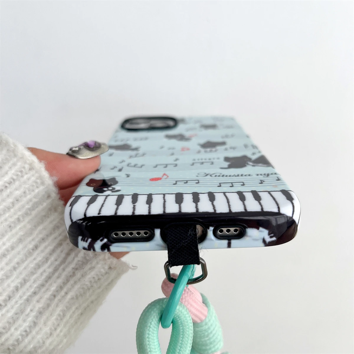Cute kitten series intInclusive Phone Case Two-In-One Film Protective Shell For iPhone 15 14 13 12 11 Pro Max Plus Mini