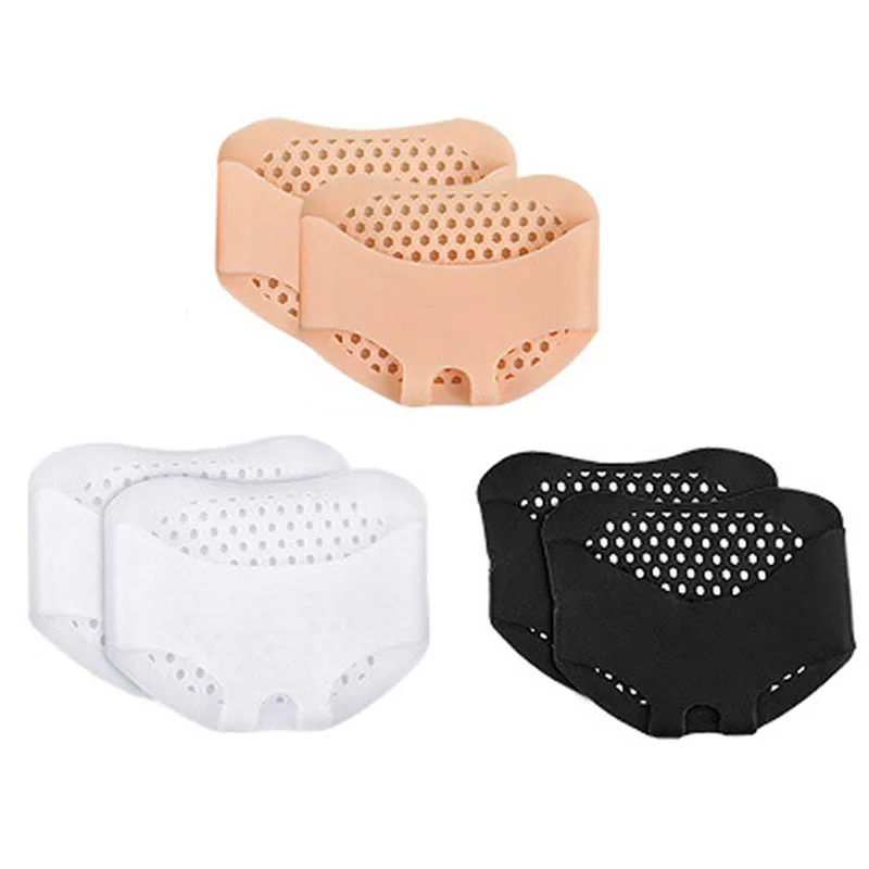 Silicone Metatarsal Pads Toe Separator Pain Relief Foot Pads Orthotics Foot Massage Insoles Forefoot Socks Foot Care Tool
