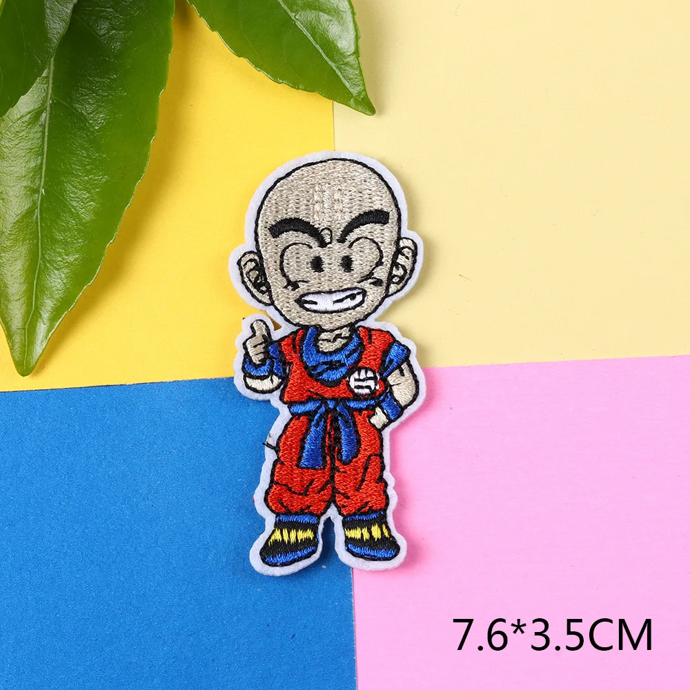 Neue 24-Stil Dragon Ball Patches Stickerei Kleidung Cartoon Dragon Aufkleber auf Kleidung Kleidungsstück Aufkleber Zubehör Patch – Detail 18