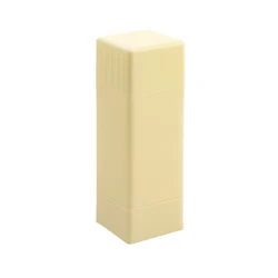 Deluxe Vertical Butter Dispenser - Food Safe Swivel Base, Non - Greasy Spreader for Effortless Breakfasts (YELLOW)