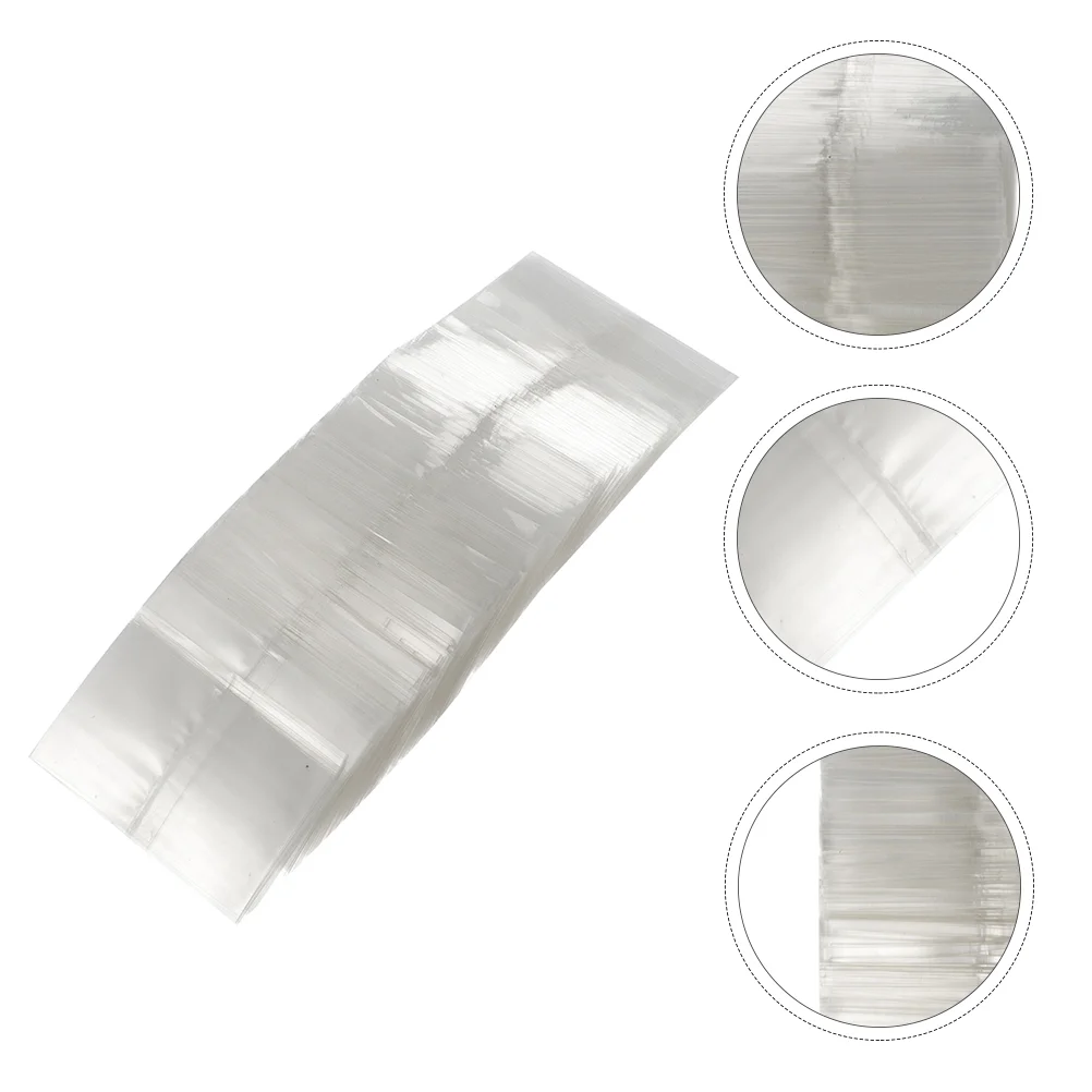 

400Pcs Heat Shrink Wrap Bags Clear Heat Shrink Film Wrap for Soaps Bottles Jars DIY Crafts