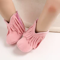 0-18M Baby Autumn And Winter Boots For Girls And Boys Black Warm Shoes For Fashionable Toddlers The First Step Of learning To 6