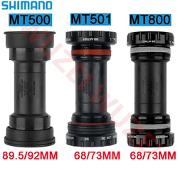 Shimano DEORE XT SLX MT800 BB52 MT501 68mm/73mm MT500 89.5/92mm Press BB MTB Bottom Bracket For M5100 M6100 M7100 Bearings