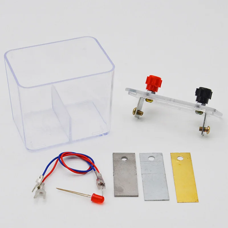 Battery Tester Primary Battery Tester Chemical Experiment Teaching Demonstration DIY Principle of Galvanic Cell Box Teaching Instrument