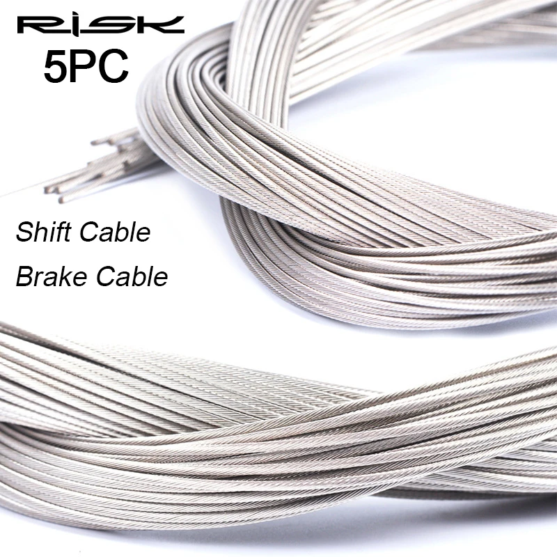 5PC Bicycle Brakes Line Road Mountain Bike Brake Cable Shift Cable