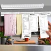 30cm-150cm Kitchen Takeaway Order Organizer Ticket Holder PVC Takeout Orders & Restaurant Tickets Rack for Office Cafes Pubs 1