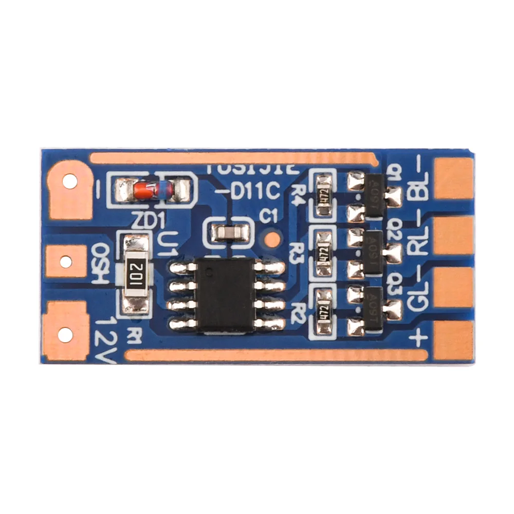 5V-12V RGB Module 2A DC 11 Kinds of Mode Button Switch Color Lamp Module High Current Drive Circuit Board Triggers Flash