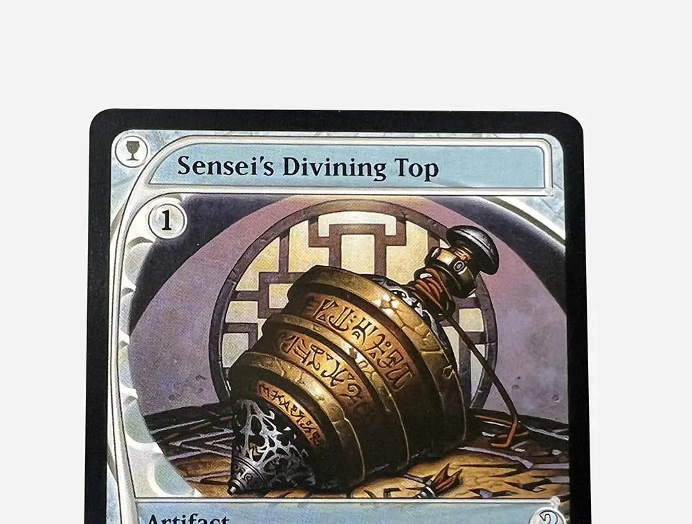 Sensei's Divining Top Foil/Holo TCG Magical Proxy Black Top