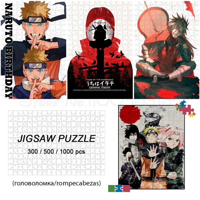 1000 Piece Naruto Cast Puzzle