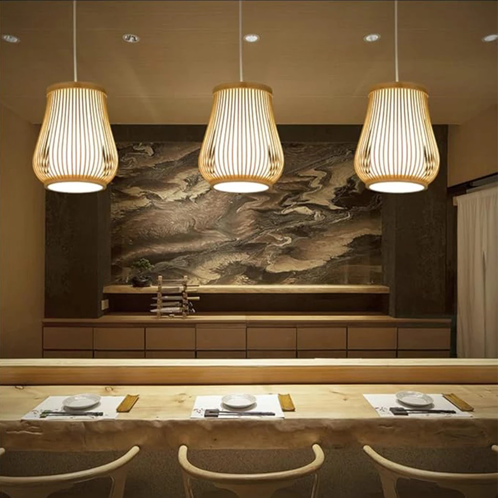 

Wide Application Bamboo Pendant Light For Versatile Lighting Solutions Rattan Pendant Light