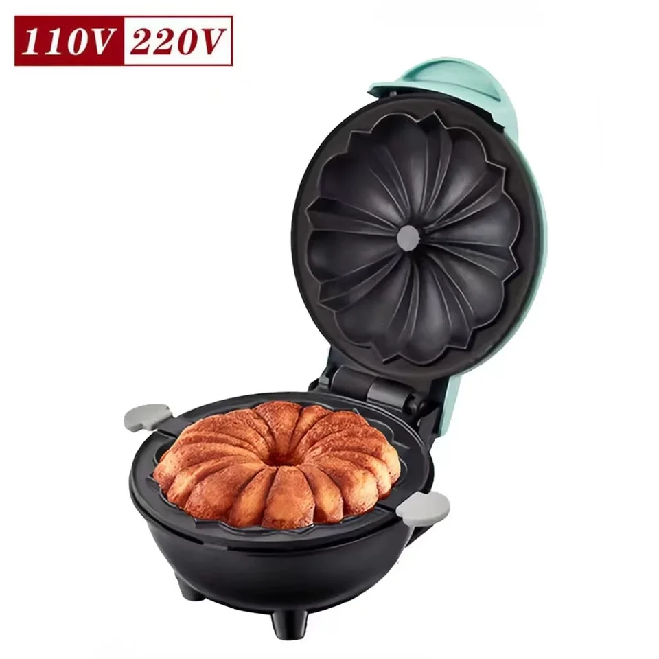 Mini Machine à Gâteaux électrique Double Face - Pour Cupcakes Et Gaufres - Revêtement Antiadhésif - Prise UE 220V