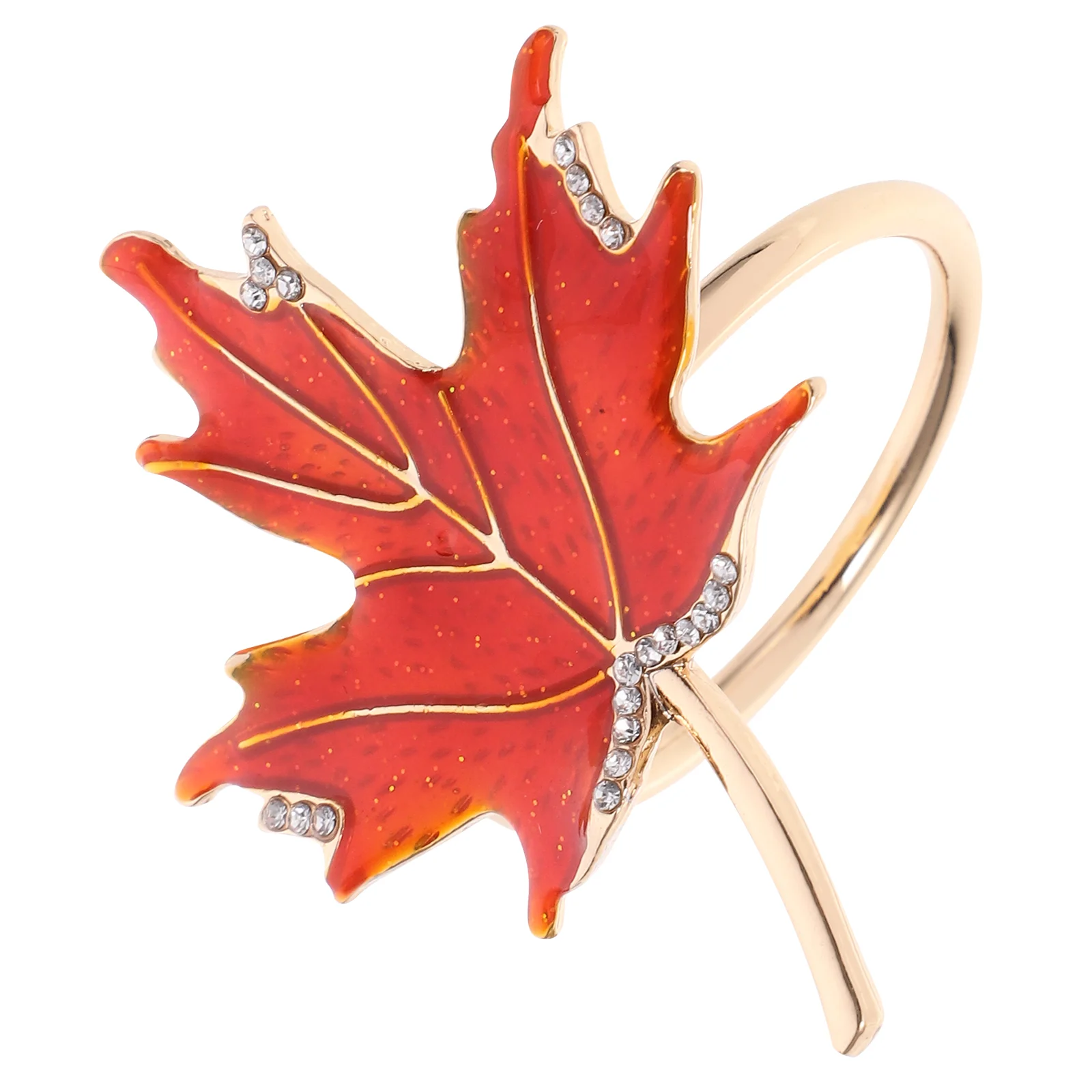 

Maple Leaf Napkin Buckle Wedding Banquet Napkin Buckle Dining Table Napkin Ring