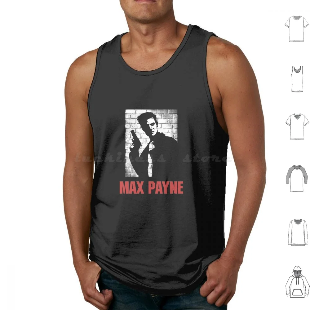 Max Payne Canotte Gilet Senza Maniche Max Payne