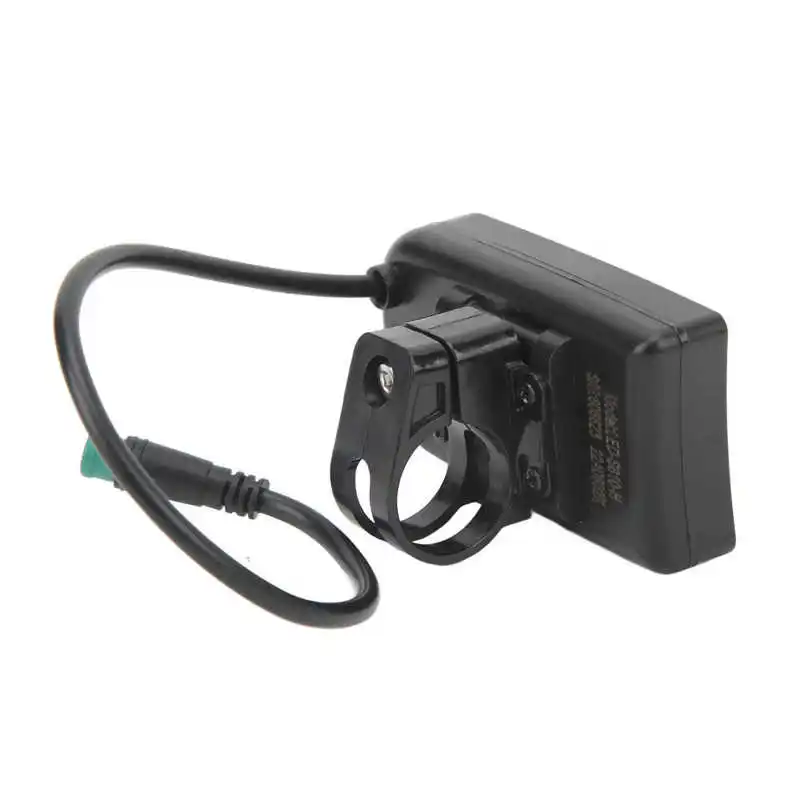 Electric Bike Control Panel with LED Display and Waterproof Connector