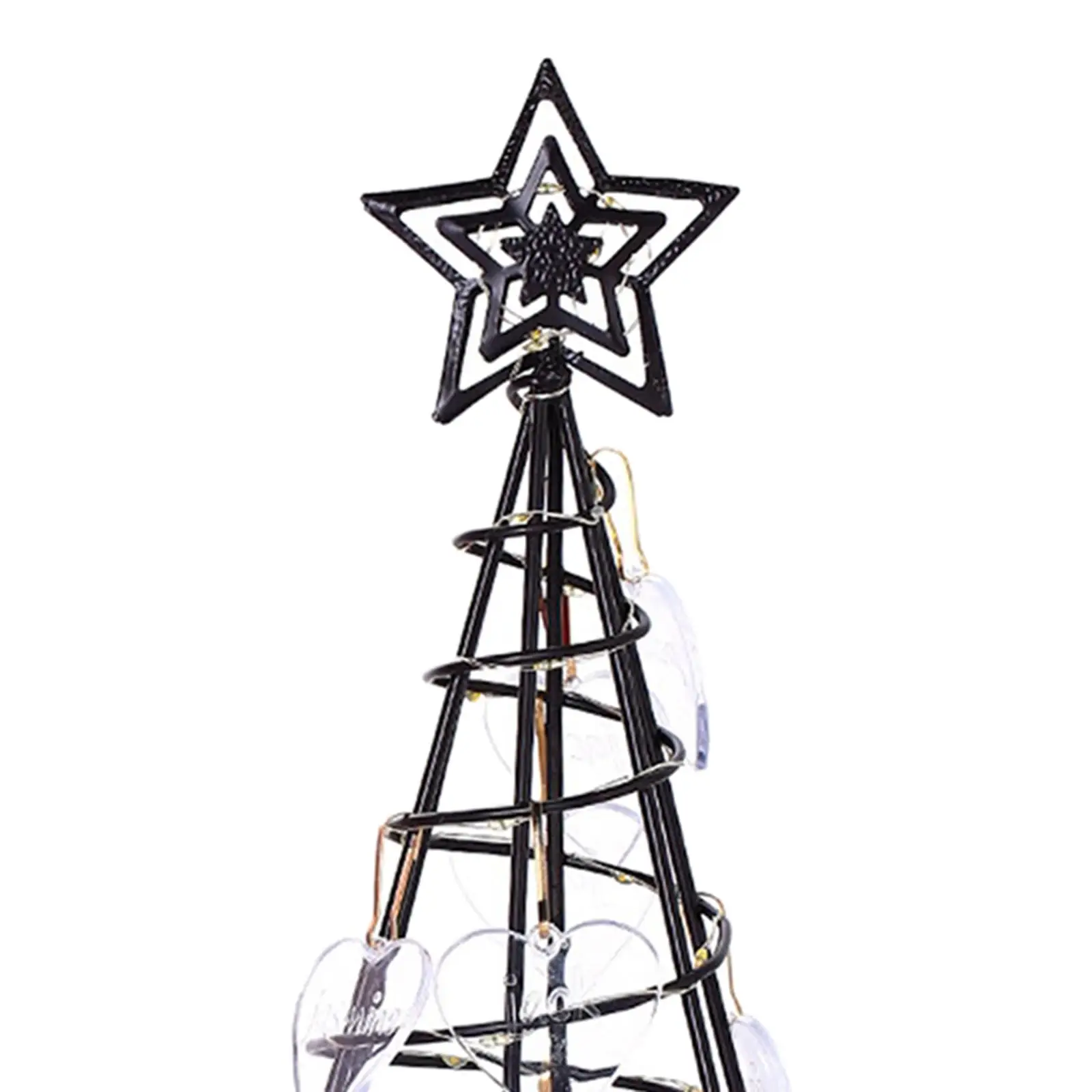 

Christmas Tree Night Light Luminous Christmas Tree Craft Desktop Ornament for Living Festival Room Bedroom Party Wedding