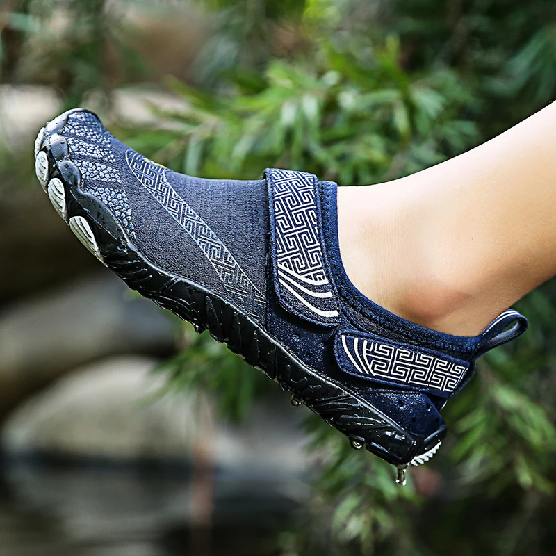 Non Slip Breathable Upstream Barefoot Water Shoe Men Women Seaside Elastic Beach Swimming Aqua Shoe Quick-Dry Surf Wading