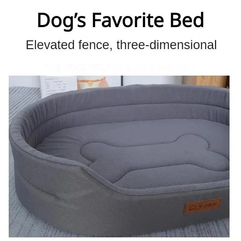 Winter Dog Cushions Pet Bed Sofa Beds Large Dogs Fluffy Medium Blanket Pets Accessories Bad Mat Products Puppy Supplies