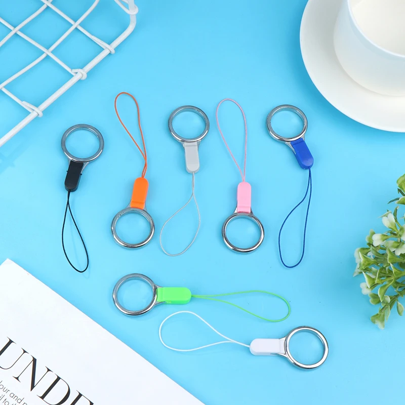 Set of 10 Multi-Purpose Lanyard Keychain Rings for Mobile Phones and Keys