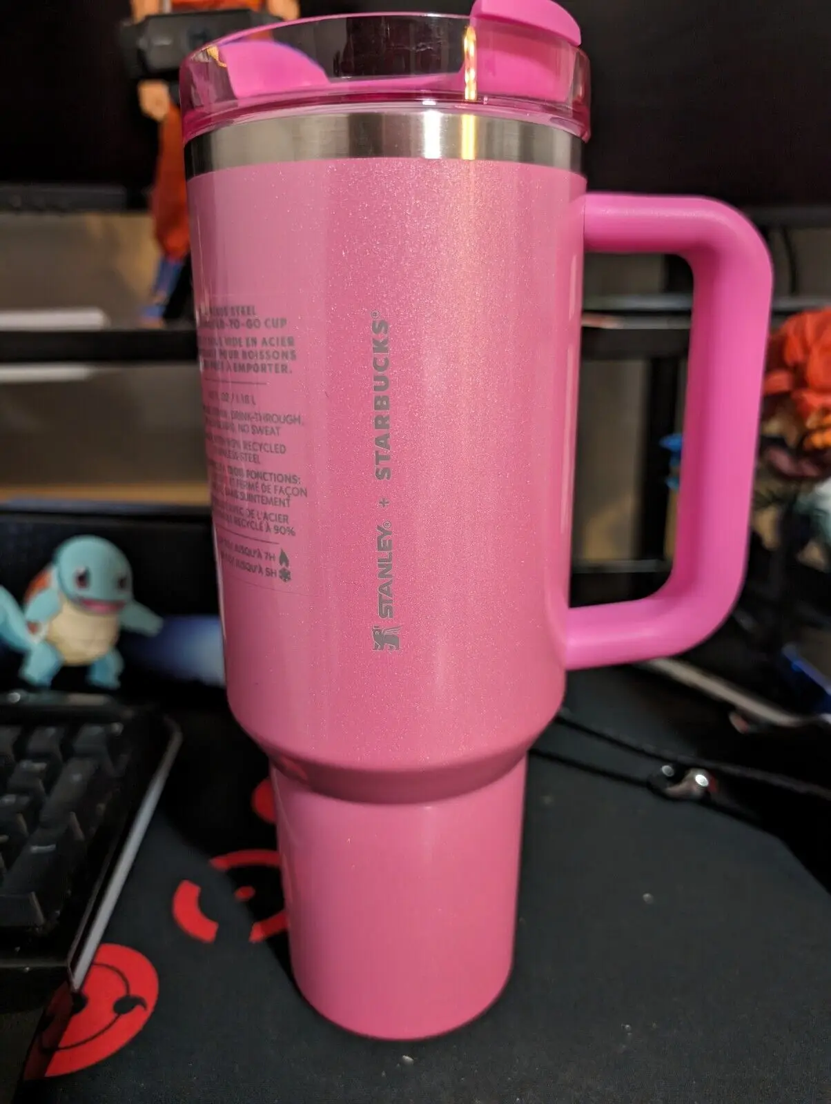 Stanley Quencher Һ ڵ, η ƿ  ܿ,  ӱ, Ŀ  , 30oz, 40oz, H2.0