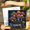 1pc Art Coloring Book 24Page Coloring Book Gift For Birthday Relieve Stress Kill Time Graffiti Painting Drawing Mushrooms Forest 4