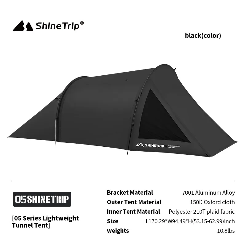 Shinetrip-多機能トンネルテント,軽量シェード,日焼け止め,広い