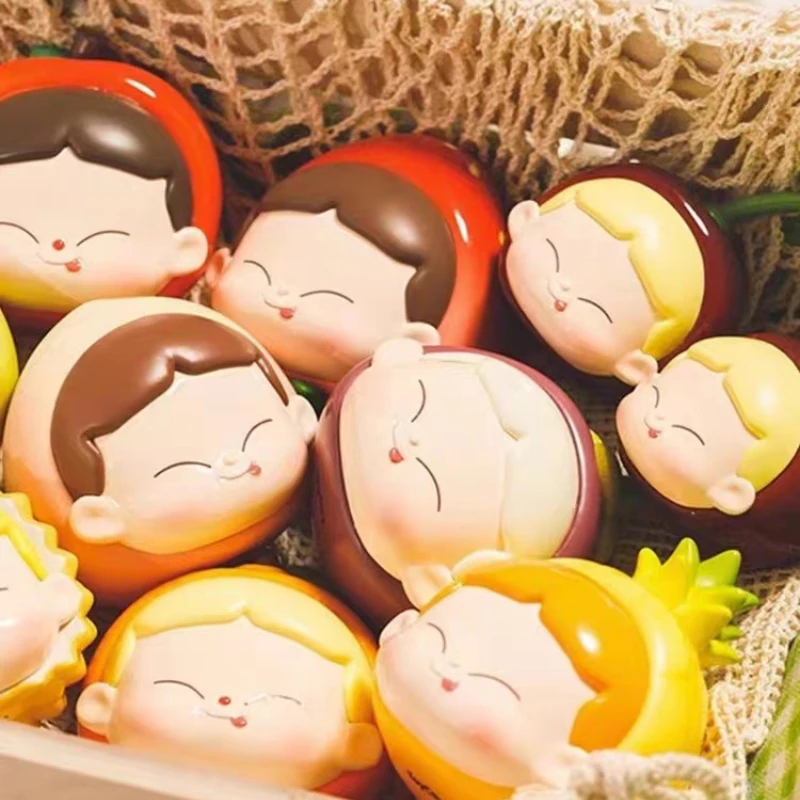 

TOYCITY MiKA Fruit Vitamin C Supply Station Series Blind Box Surprise doll Original Action Figure Cartoon Model Cute Gift