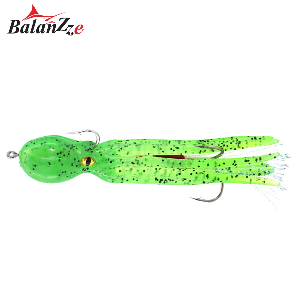 ORJD Octopus Swimbait 22g 11cm Soft Fishing Bait With Double Hooks