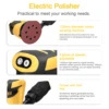 125 mm Orbital Sander Car Polisher Wood and Metal Polisher For Dewalt/Makita Battery Rechargeable Electric 4
