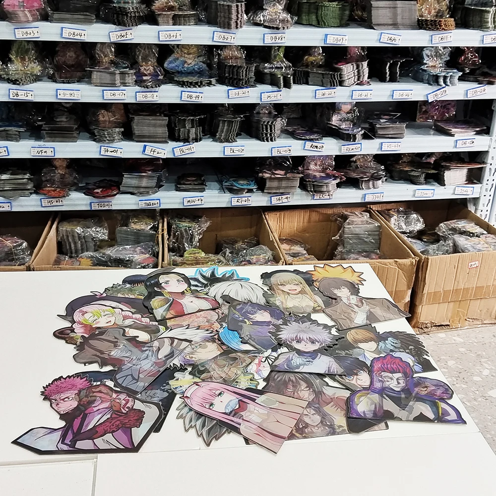 Mix Anime Stickers Waterproof Decals for Cars,Laptop,Refrigerator,Etc.(Pls Contact us for Latest Catalogs)
