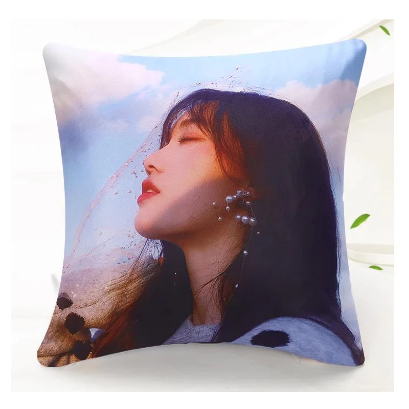 DIY Customized Throw Pillow Custom Cushion Cover Home Decorative Square Wedding Pets Baby Picture Print Pillowcase Gift 4