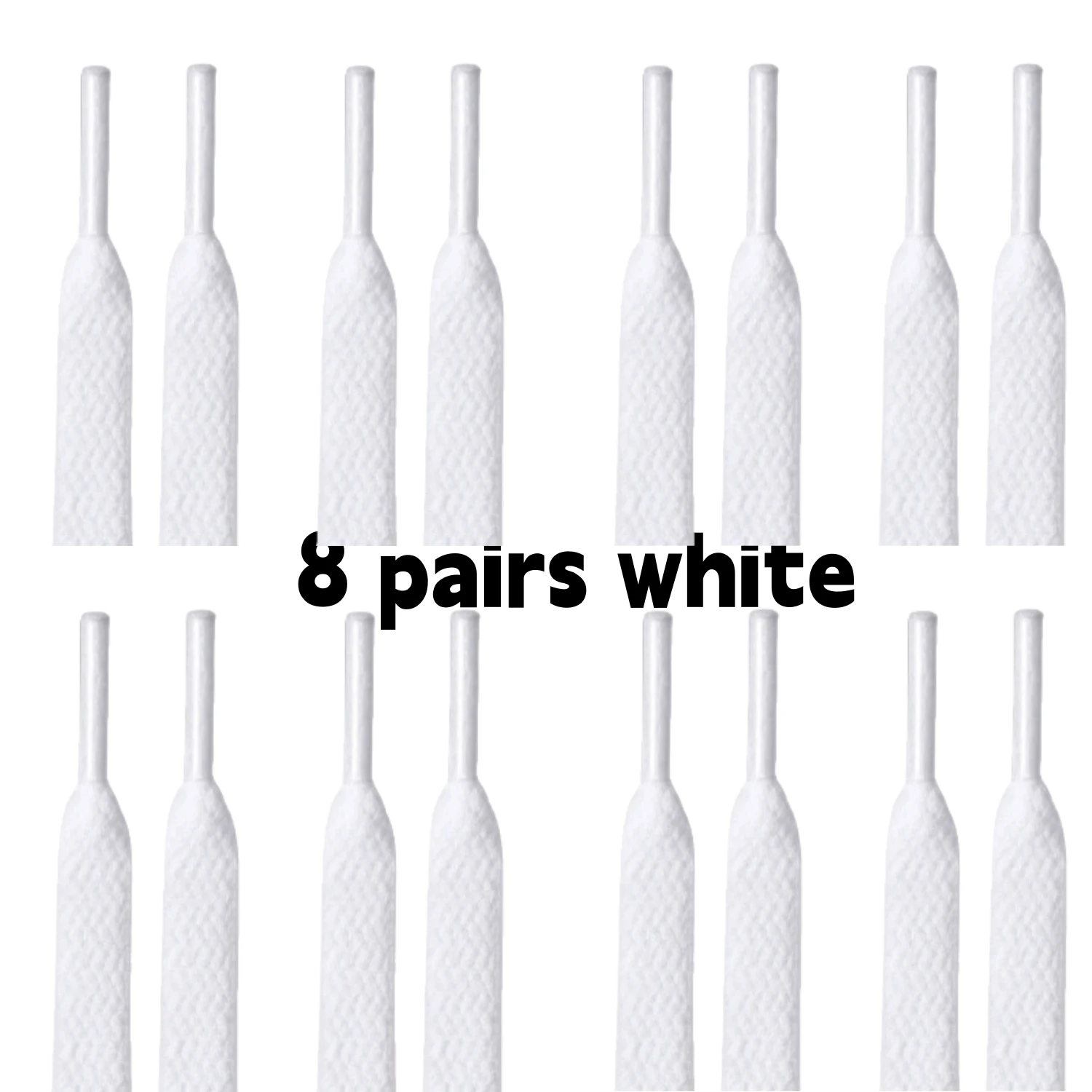 Enhanced Shoelaces for Kids' Sneakers - Flat Thick Design for Basketball Shoes