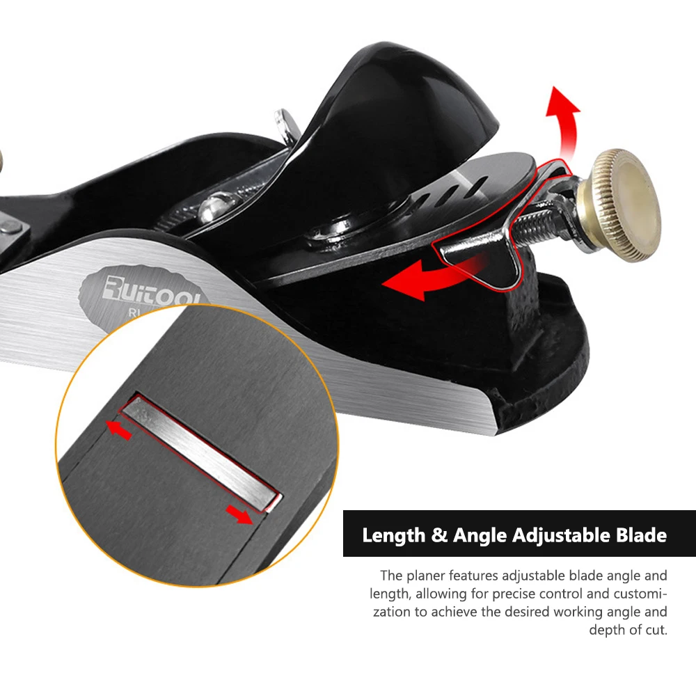 Woodworking Flat Plane Mini European Ornaments Planer Aluminum alloy Hand Planer Bottom Edge Wood Trimming Plane Carpenter Tools woodworking tools
