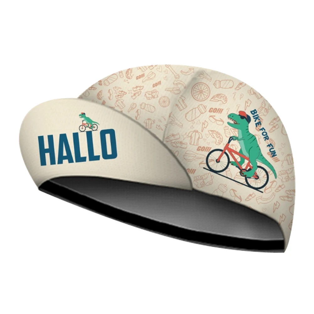 2 Styles Ride Bike Hello Cool New Classical Cycling Caps OSCROLLING Gorra Ciclismo Unisex 3
