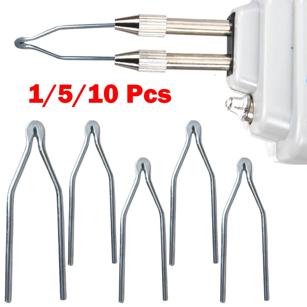 Soldering Iron Tip V Shape Stability Tools For Mechanic Soldering Accessories Adjustable Electric Kit Welding 1.5mm 10/5/1 Pcs