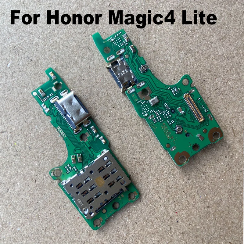 

For Huawei Honor Magic4 Lite Fast USB Charging Port Mic Microphone Dock Connector Board Flex Cable Magic 4 Lite 4G 5G 2022