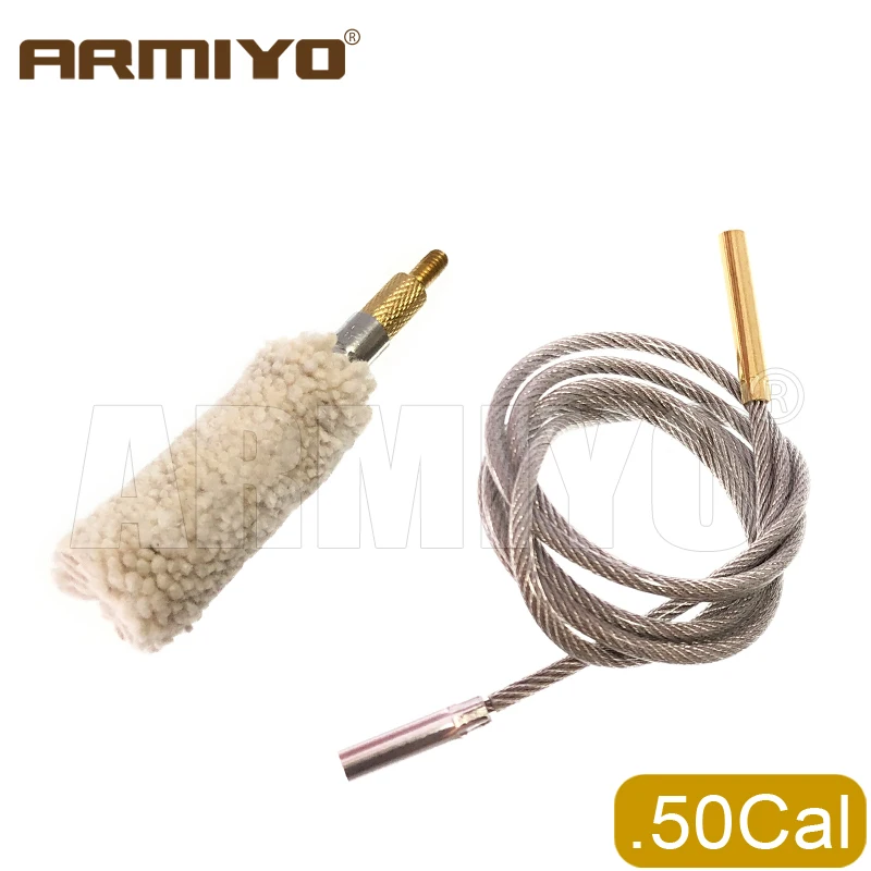 Armiyo 4,5mm bis 12GA 18,5mm Rohrreinigungsbürste Schlauchreiniger Baumwollstäbchen Rohrölreinigungshilfe Jagd-Wartungszubehör – Detail 3
