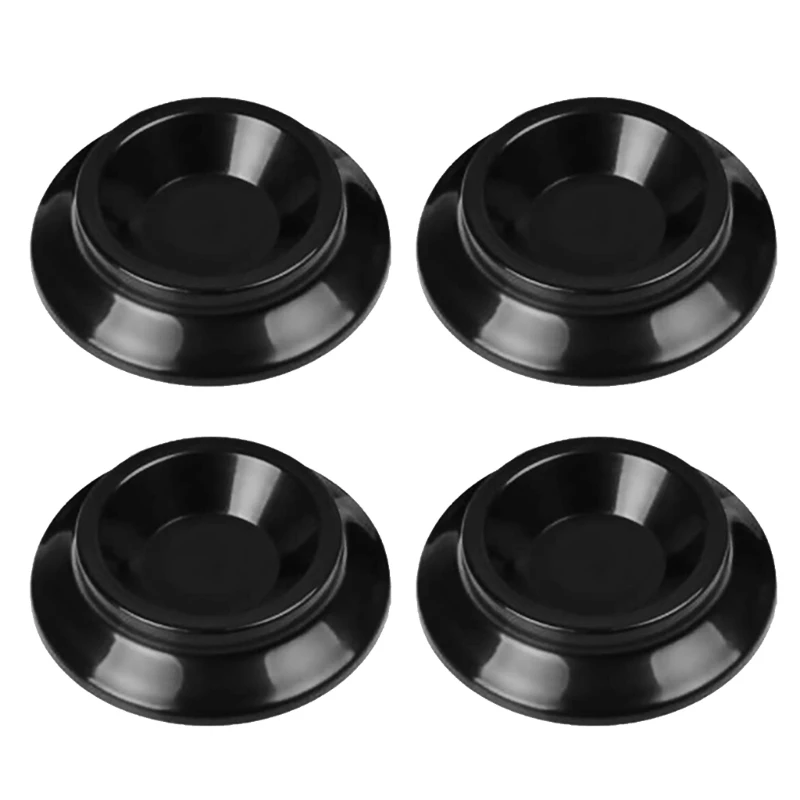 

4 Pcs Non-Slip & Anti-Noise Foot Pad Plastic Pianos Caster Cups Floor Protector