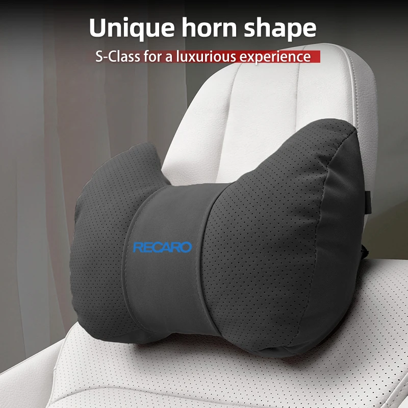Ergonomic Headrest and Lumbar Support Seat Neck Pillow