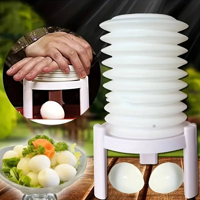 1PC Manual Eggshell Clipper-One second eggshell peeling, food grade plastic safe and reliable, kitchen tool
