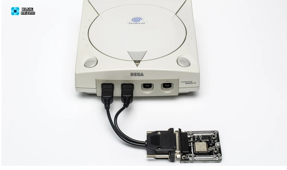 BlueRetro-Wireless Game Controller Converter Cable, PS1, PS2,