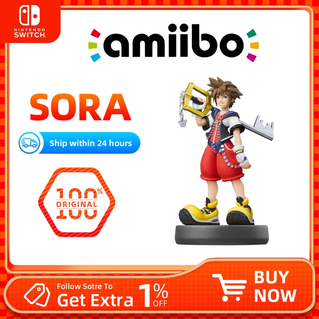 Preventa de Amiibo Sora en $490. El último amiibo de Super Smash