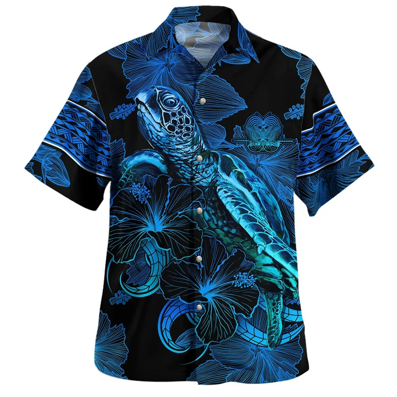 New Vintage 3D Printing The Independent State Of Papua Guinea Flag Shirts Emblem Graphic Short Cool Top Clothes 5