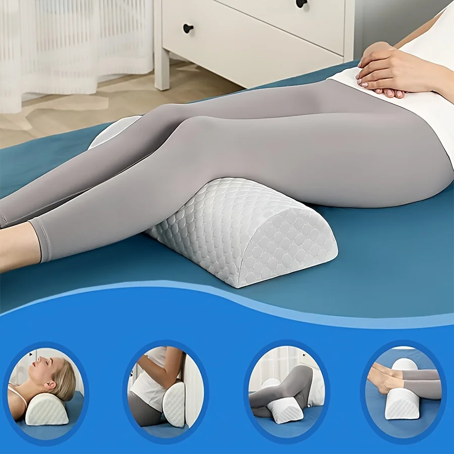 Oreiller Demi-Lune, pour Les Jambes, Le Dos, la tête, Le lit, améliore la Posture du Sommeil, traversin Doux, Coussin de Soutien du Genou, orthèses corporelles et équipement de Protection