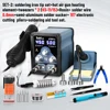 Kaisi 878Pro 700W Soldering Station 2 in 1 Hot Air Gun Solder Station Sleep Mode Electronics Soldering Iron Tools SMD BGA Rework 4
