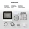 Portable Countertop Dishwasher 5L Water Tank & Hose 6 Washing Programs Air-Dry Compact Design Fast & Efficient High-Temperature 5