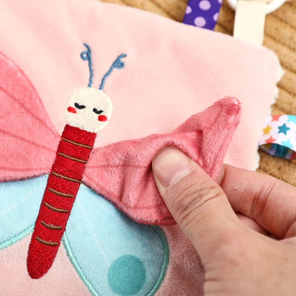 3D-Touch-Feeling Hochkontrast-Stoffbuch Weiche Babybücher Sensorisches Frühlernspielzeug für Kinderwagen Spielzeug für Säuglinge und Kleinkinder 0-12 Monate – Detail 13