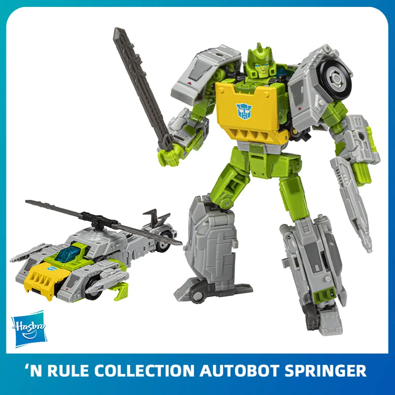 

Hasbro Children Toy Autobot Transformers Generations Legacy Wreck ‘N Rule Collection Autobot Springer Ages 8 and Up 7-inch F3136