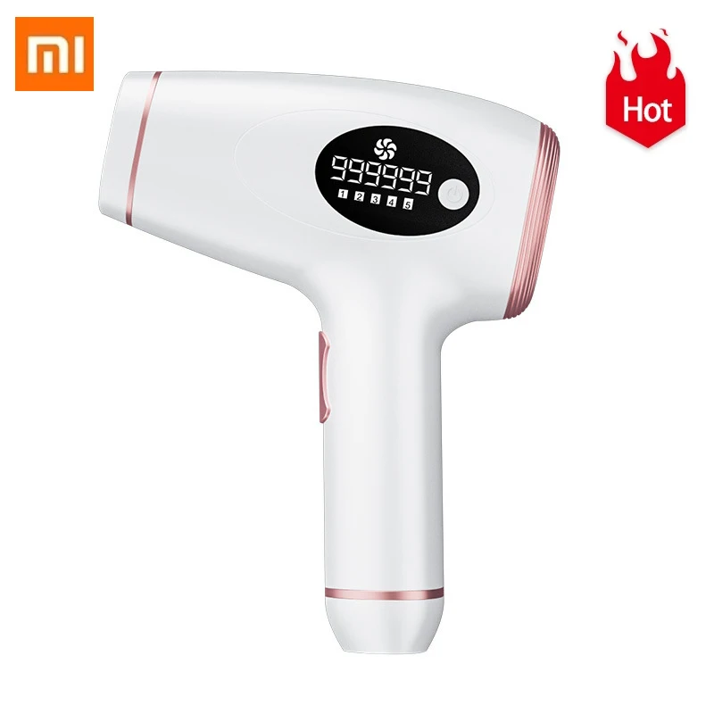 

New Xiaomi Youpin Laser Epilator 900000 Flashes Permanent Photoepilator Women Ipl Hair Removal Painless Electric Epilator