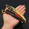 Apex Legends Revenant Heirloom Death Grip Curve Detachable Fold Game Peripheral 30cm Metal Sword Weapon Model Gifts Toys Boys 5